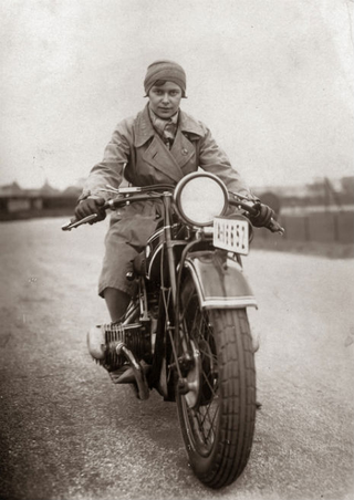 Illustration for article titled Please enjoy these Vintage Photos of Women on Motorcycles